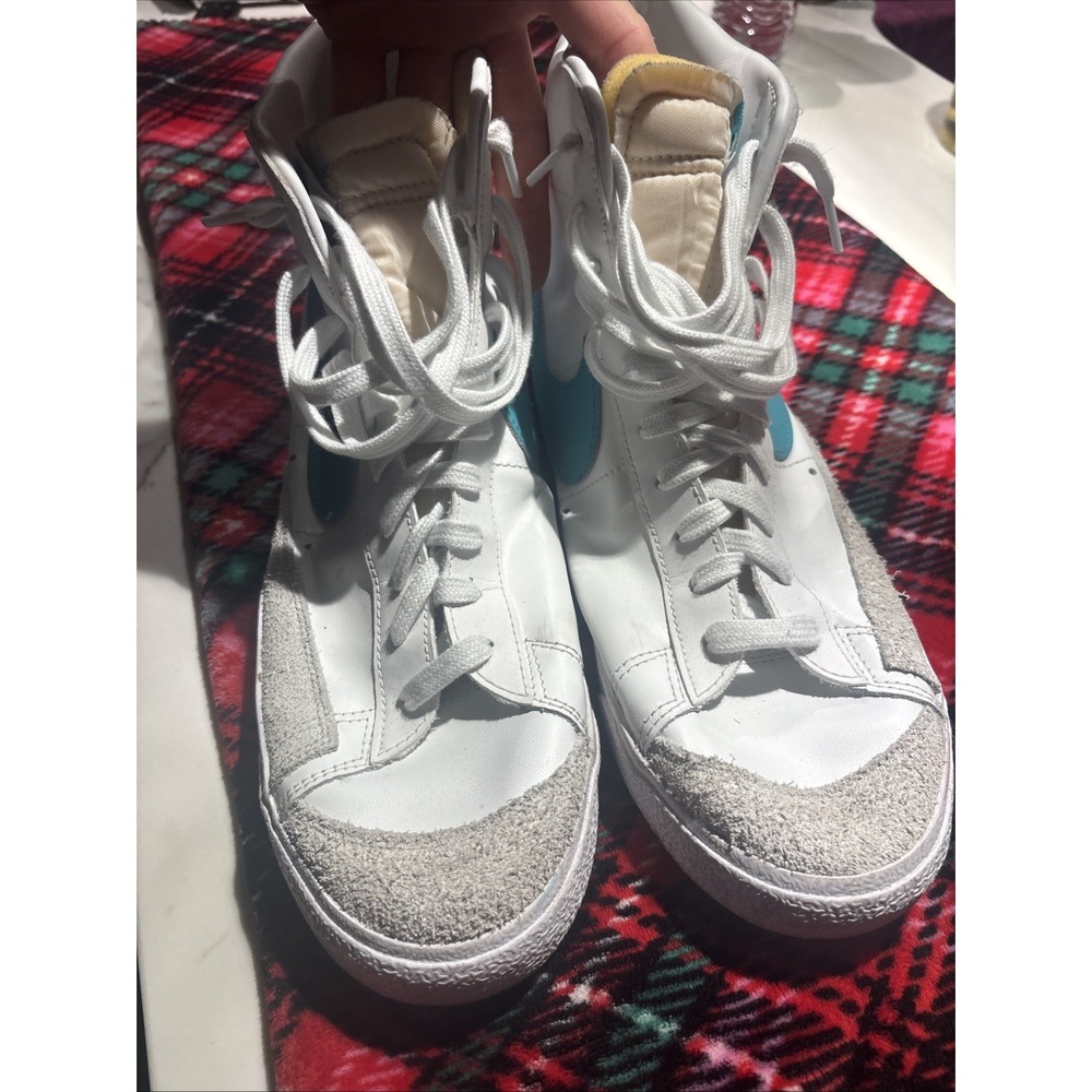 Size 13 - Nike Blazer '77 Vintage Mid White Dusty Cactus - Picture 2 of 6